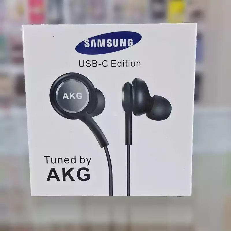 هندزفری شیمی تایپ سی Type C سامسونگ Samsung AKG EO IC100BBEGAE Original Handsfree
